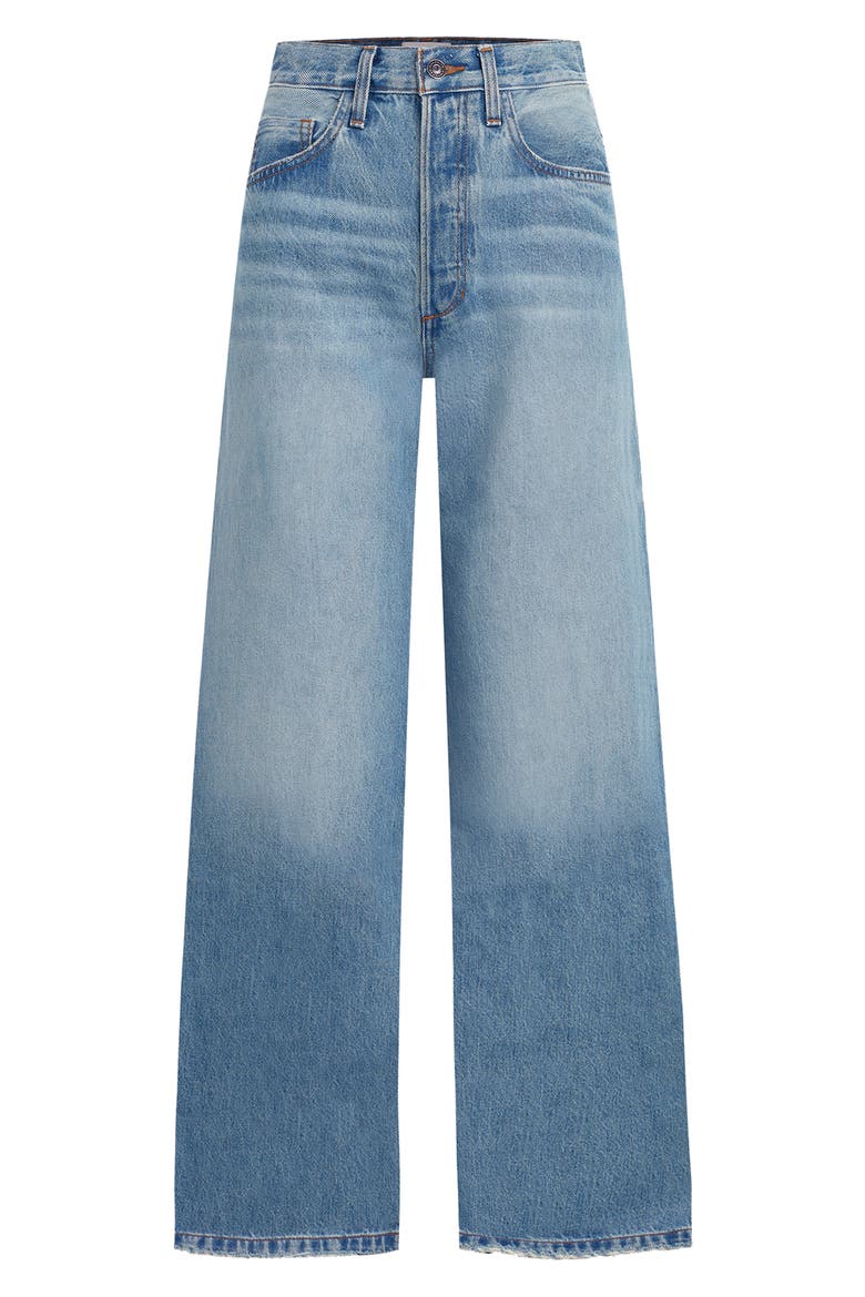 The Masha High Waist Wide Leg Jeans, Alternate, color, MARGATE