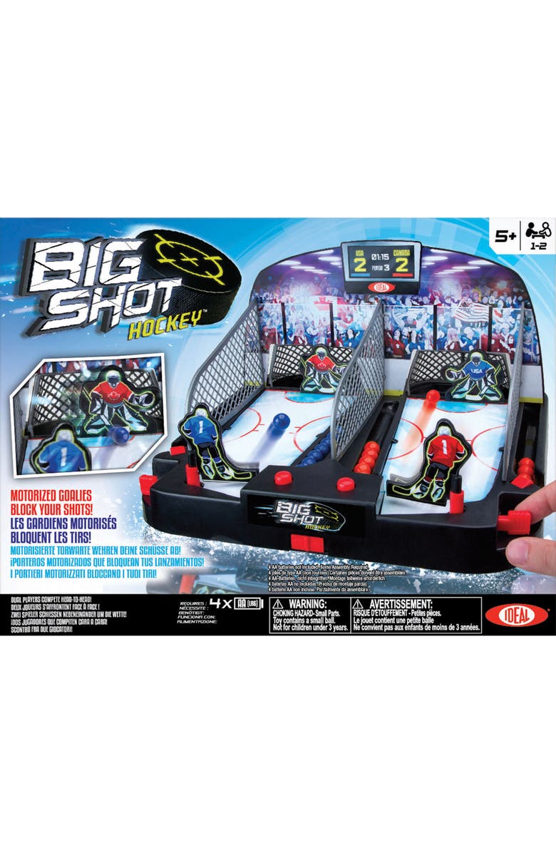 ALEX Big Shot Hockey Tabletop Hockey Arcade Game, Alternate, color, Multicolored