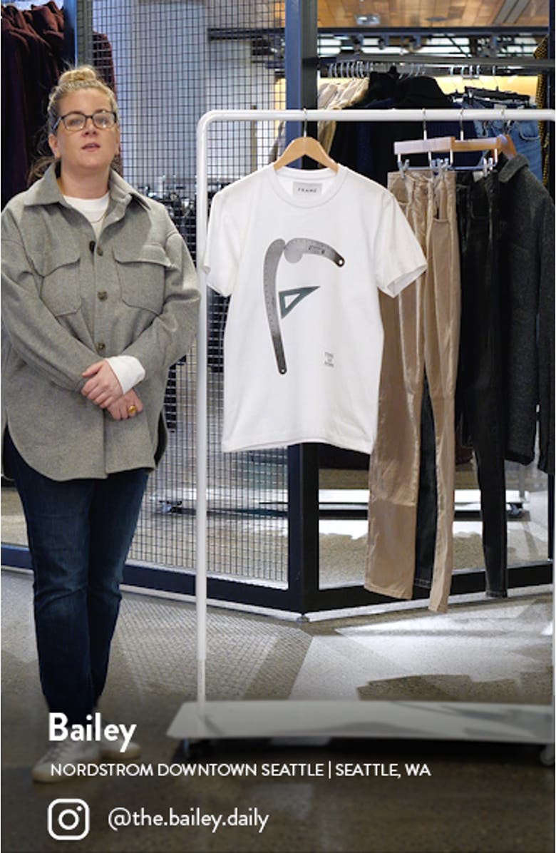 Monogram Cotton Graphic Tee, sales video thumbnail