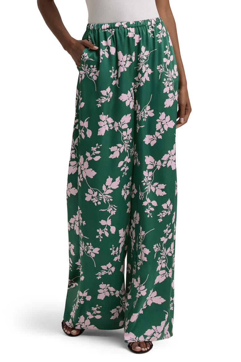 The Everything Pants, Main, color, EMERALD FLORAL