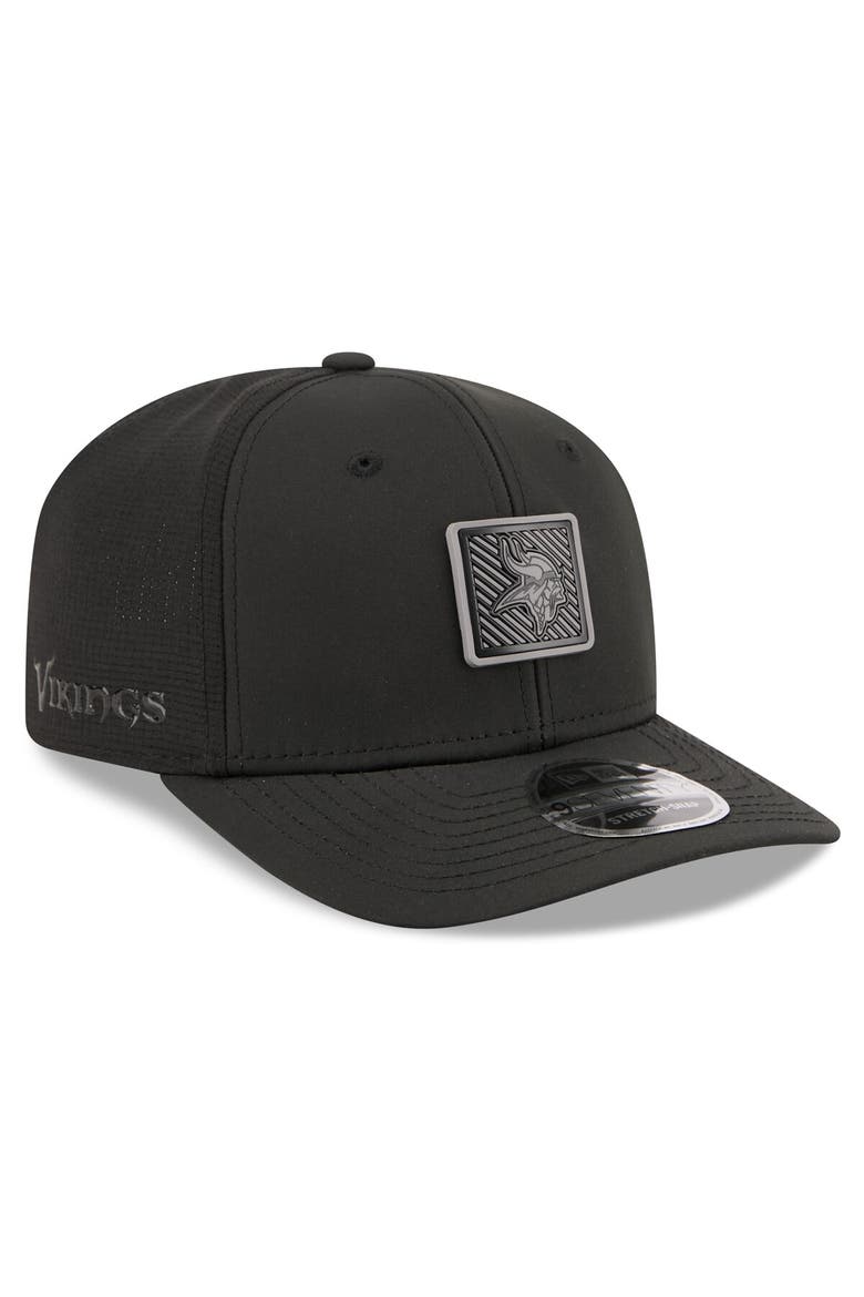 Men's New Era  Black Minnesota Vikings 2026 NFL Training Camp 9SEVENTY Adjustable Hat, Main, color, Black