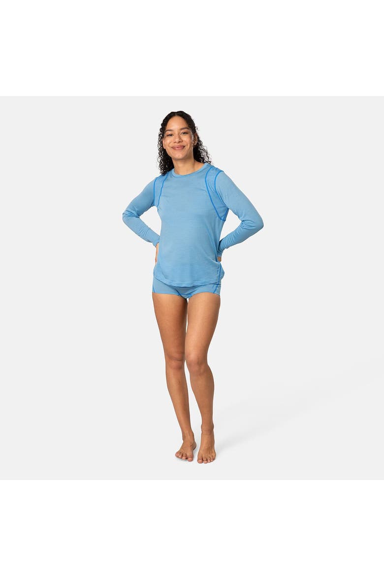 Embla Wool Long-Sleeve Top - Women's, Alternate, color, Ocean