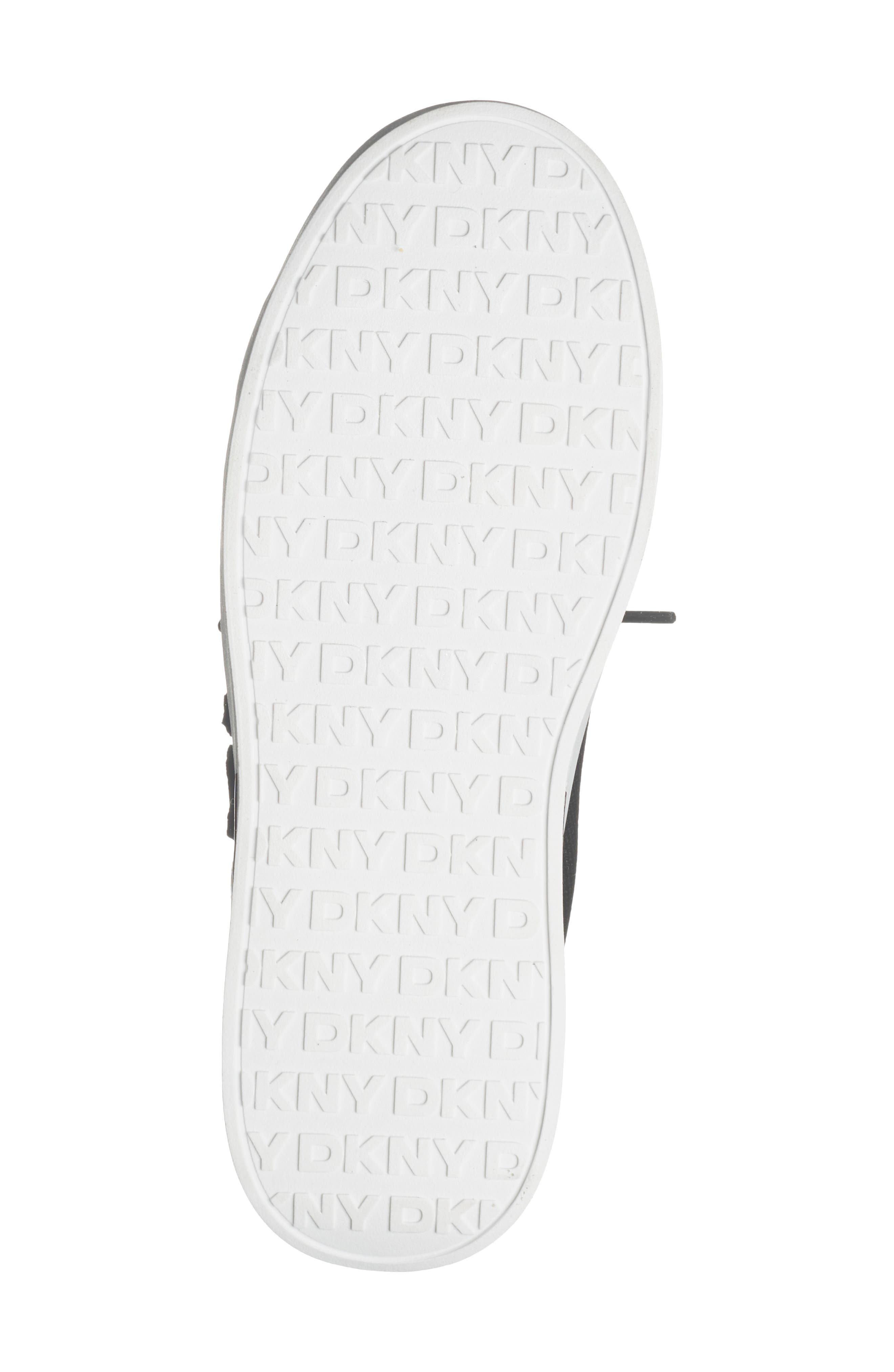 DKNY Mallory Knit Sneaker, Alternate, color, Black