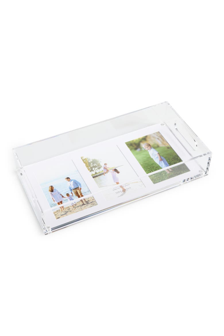 Large Photo Tray, Main, color, CLEAR