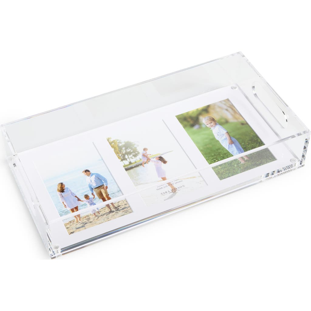 Tara Wilson Designs Large Photo Tray in Clear  product