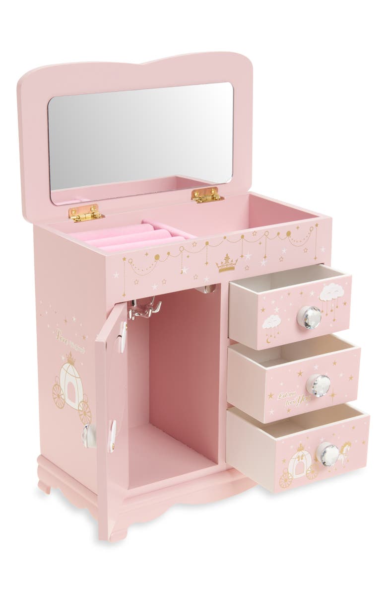 Ruby & Ry Princess Jewelry Box, Alternate, color, Pink