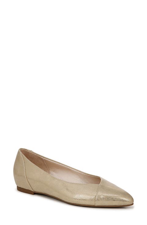 Promise Pointed Toe Flat (Women)