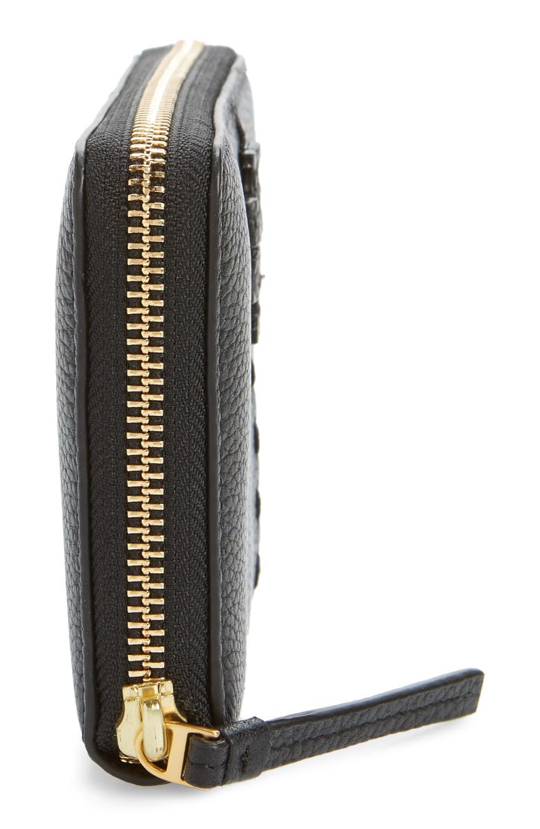 Tory Burch McGraw Leather Continental Zip Wallet, Alternate, color, 