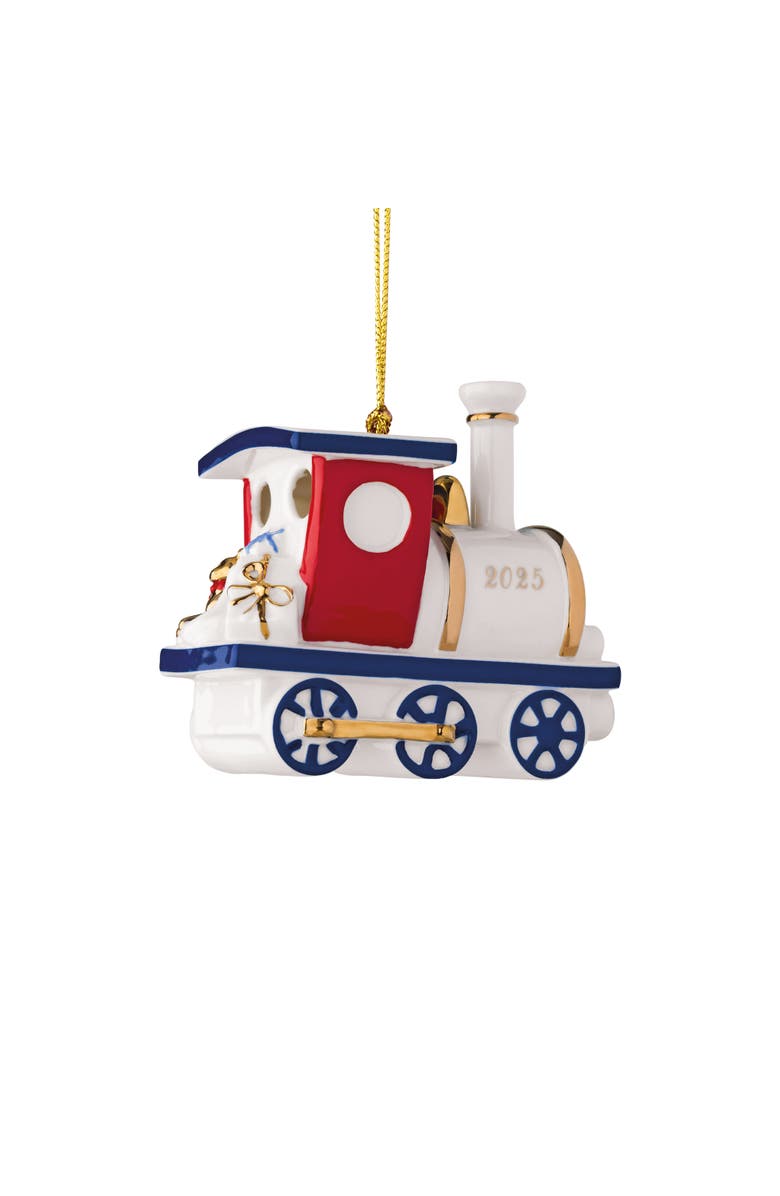 Villeroy & Boch Christmas Classics Locomotive Dated Ornament 2025, Alternate, color, Multi