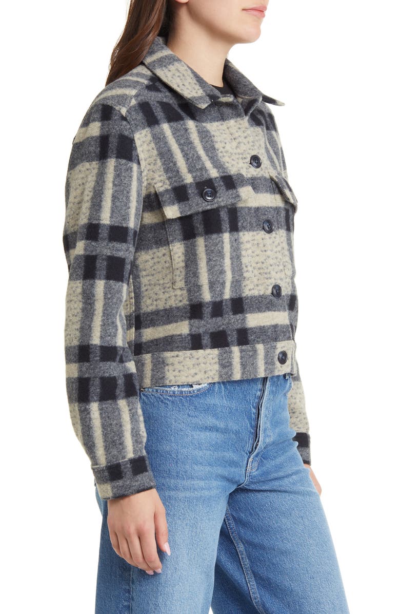Rails Steffi Plaid Trucker Jacket, Alternate, color, 