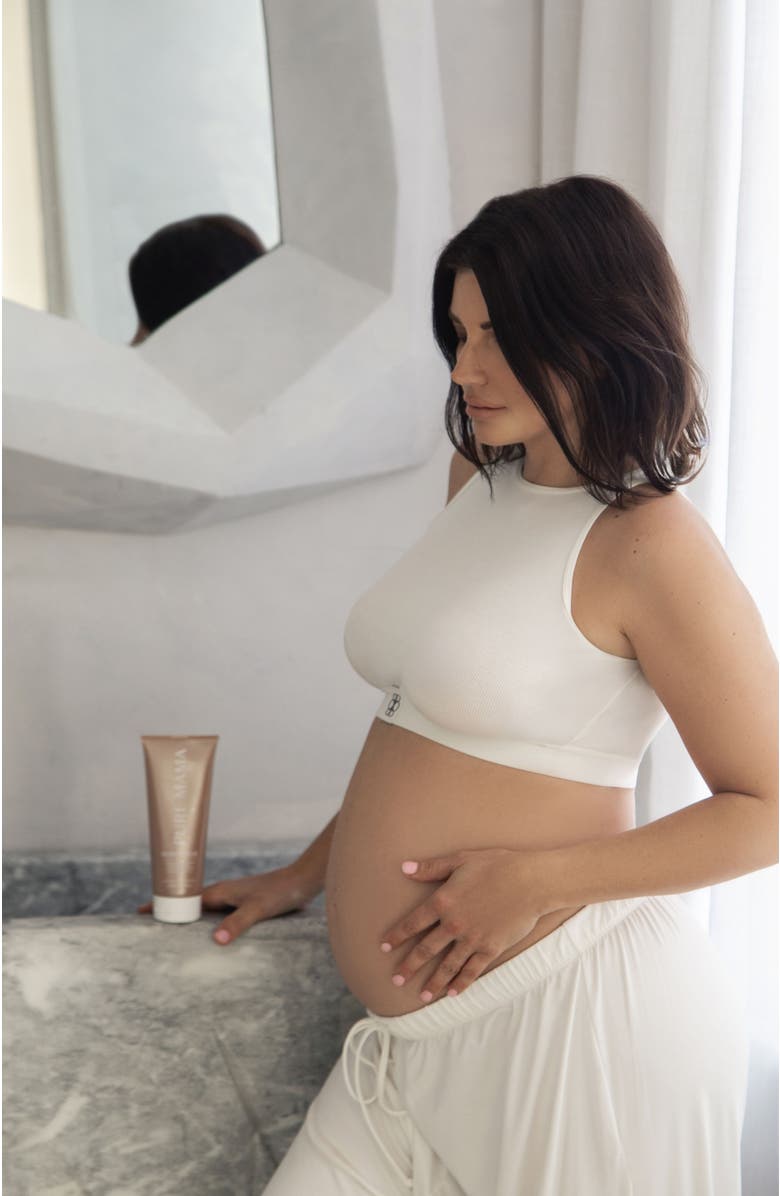 PURE MAMA Bump Scrub, Alternate, color, White