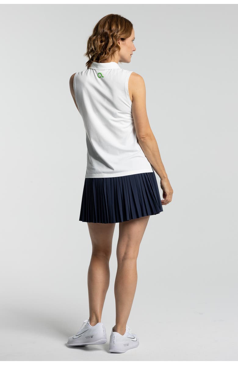 AVI Clubhouse Pickleball Polo, Alternate, color, White Lotus