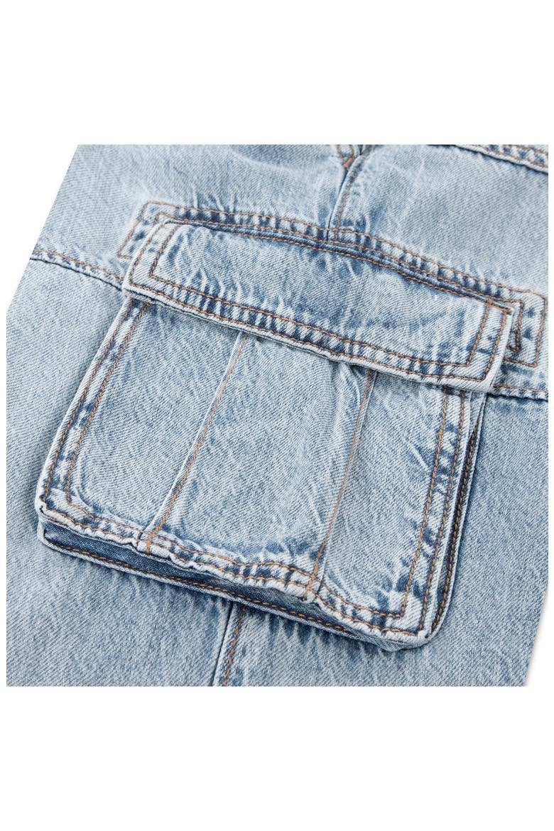 Kids' Baggy Cargo Jeans, Alternate, color, GOAT