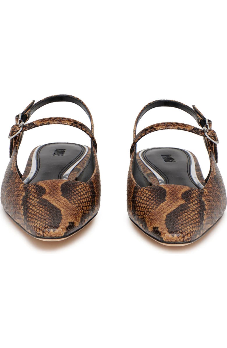 PAIGE Whitley Slingback Mary Jane Flat, Alternate, color, Chs Snk