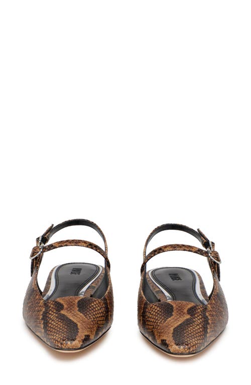 Paige Whitley Slingback Mary Jane Flat In Multi