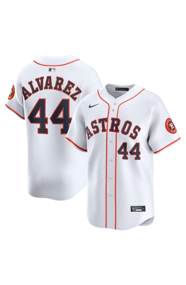 Nike Men's Nike Yordan Alvarez White Houston Astros Home Limited Player Jersey, Alternate, color, White