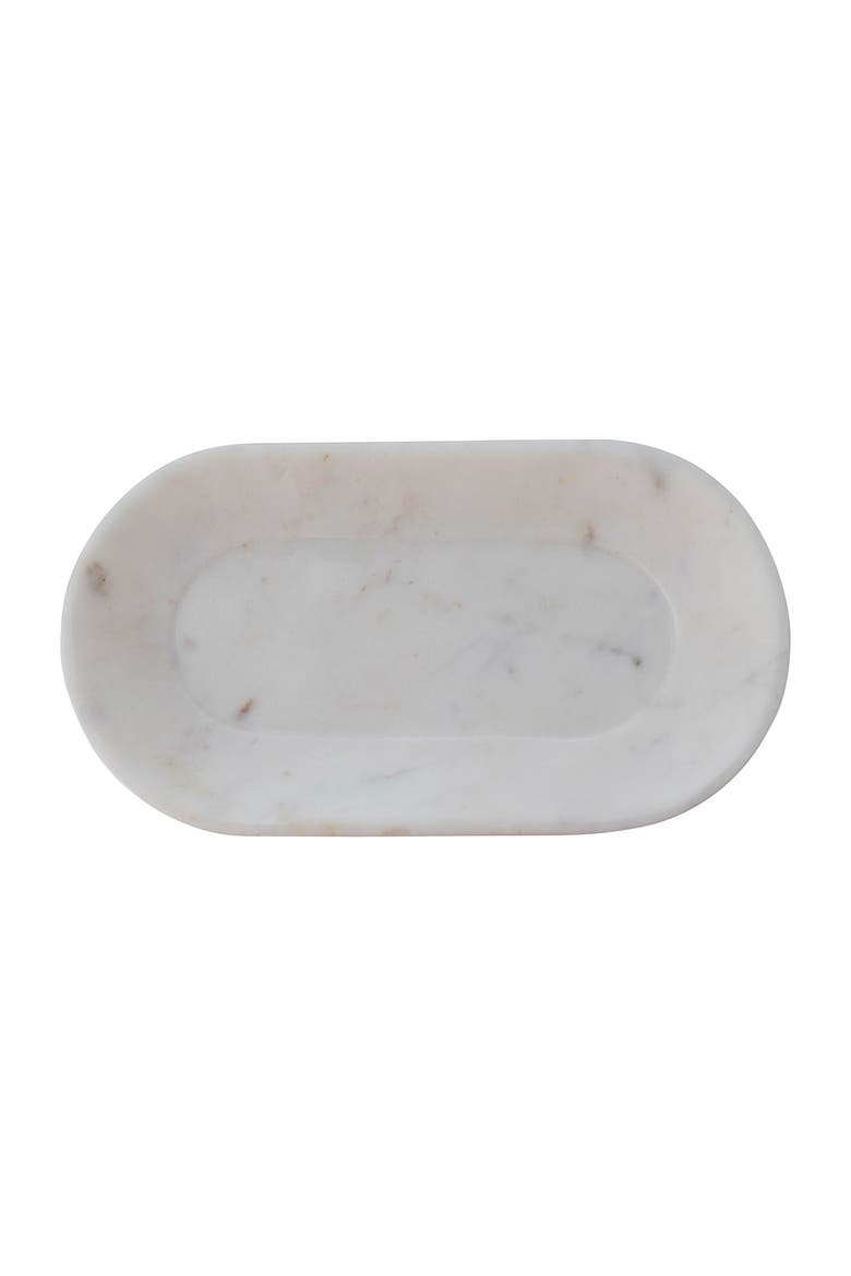 Marble Tray, Alternate, color, White