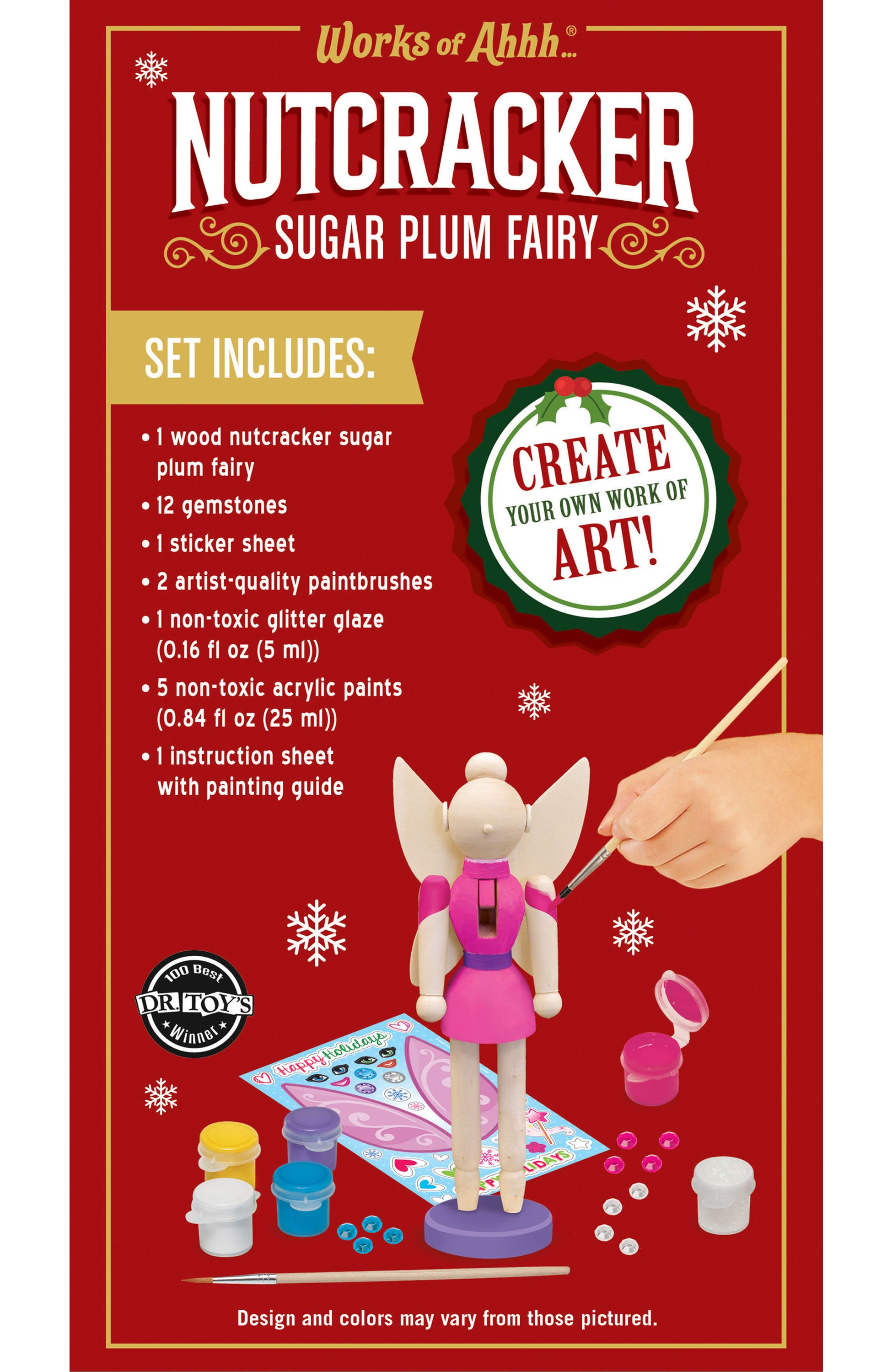Works of Ahhh... Nutcracker Sugar Plum Fairy Craft Kit | Nordstrom