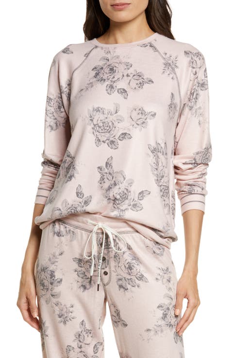 La Vie En Rose Pajama Top