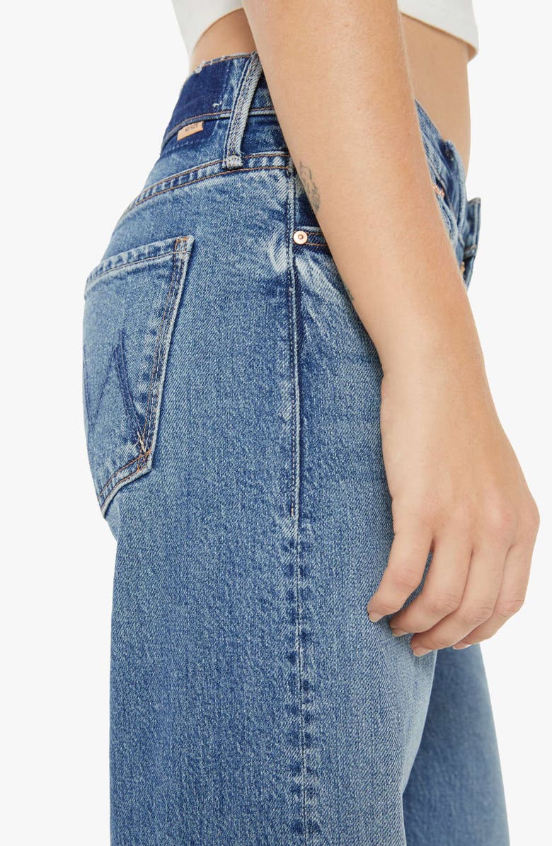 MOTHER The Lil
Dodger Sneak Wide Leg Jeans, Alternate, color,