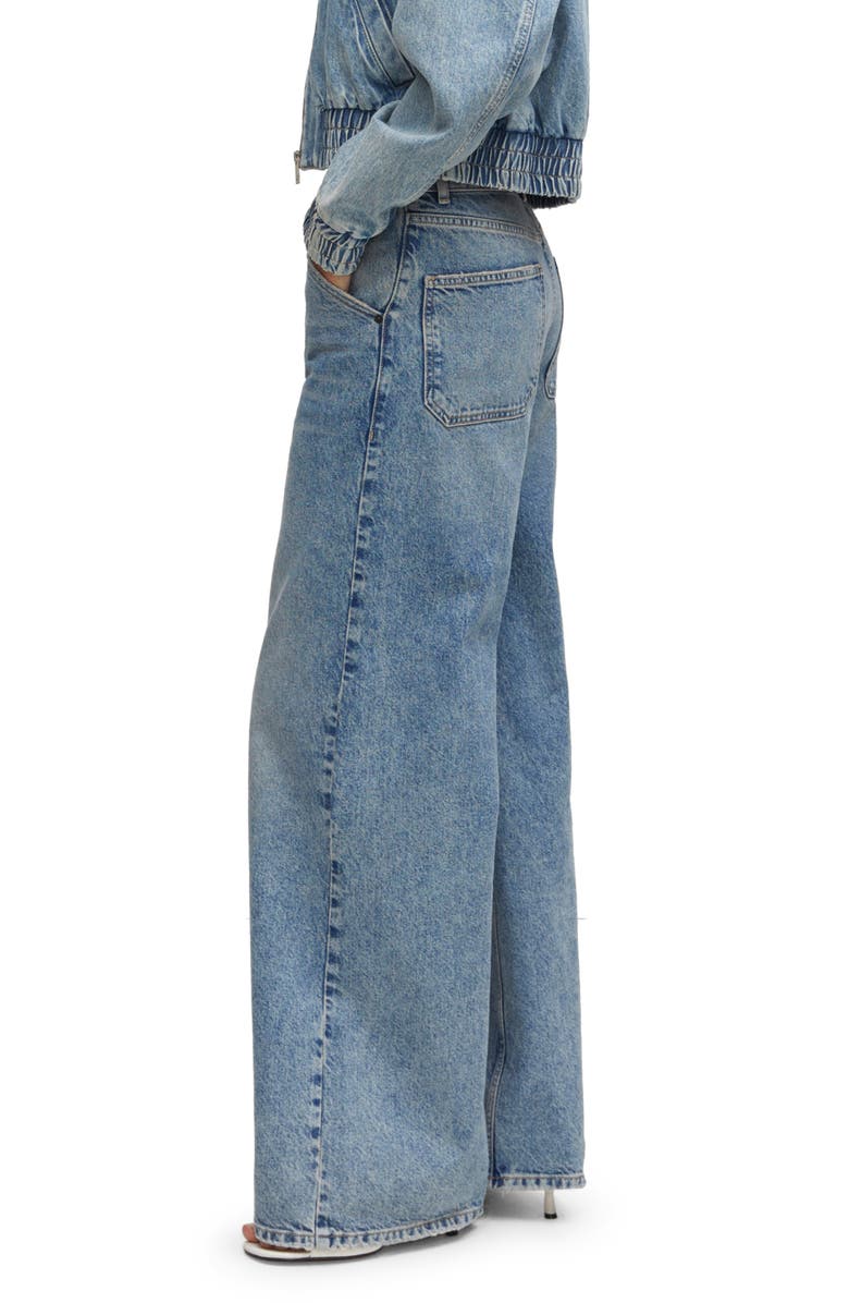 MANGO Wide Leg Jeans, Alternate, color, 