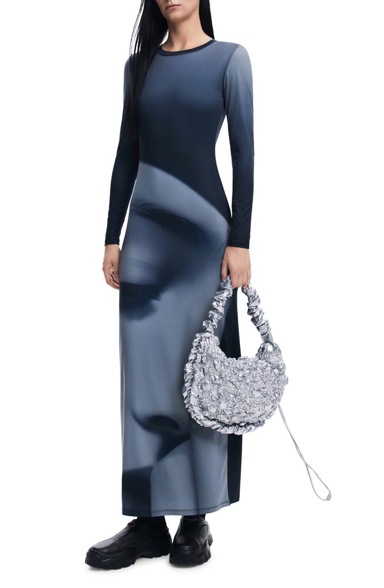 Desigual Orlando Long Sleeve Maxi Dress, Main, color,