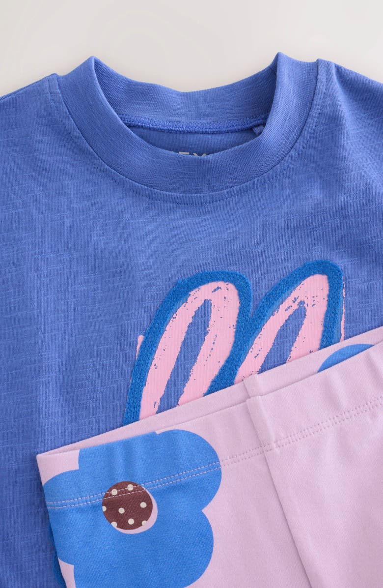 NEXT Kids' Graphic T-Shirt & Bike Shorts Set, Alternate, color, 