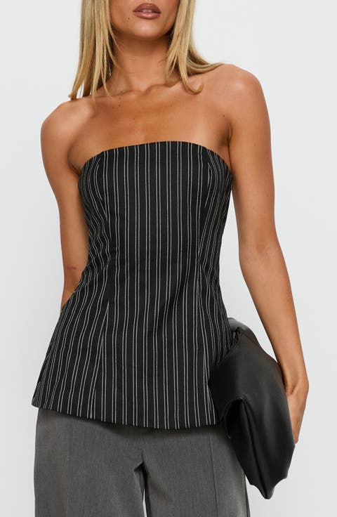Maralyn Strapless Top