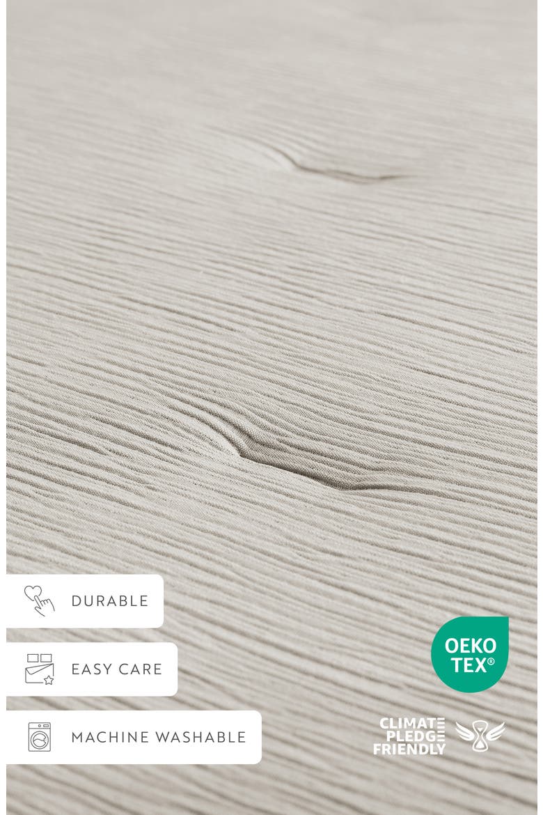 Double Gauze 3-Piece Comforter Set, Alternate, color, DUNE