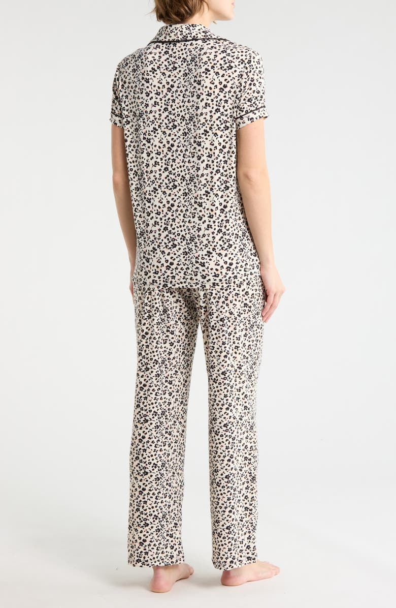 Tart Mana 3-Piece Jersey Pajamas, Alternate, color, Floral Dot