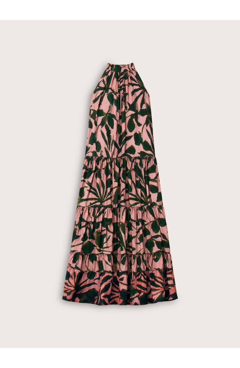 Baukjen Anouk printed Sleeveless Maxi dress, Alternate, color, Pink Palm Print