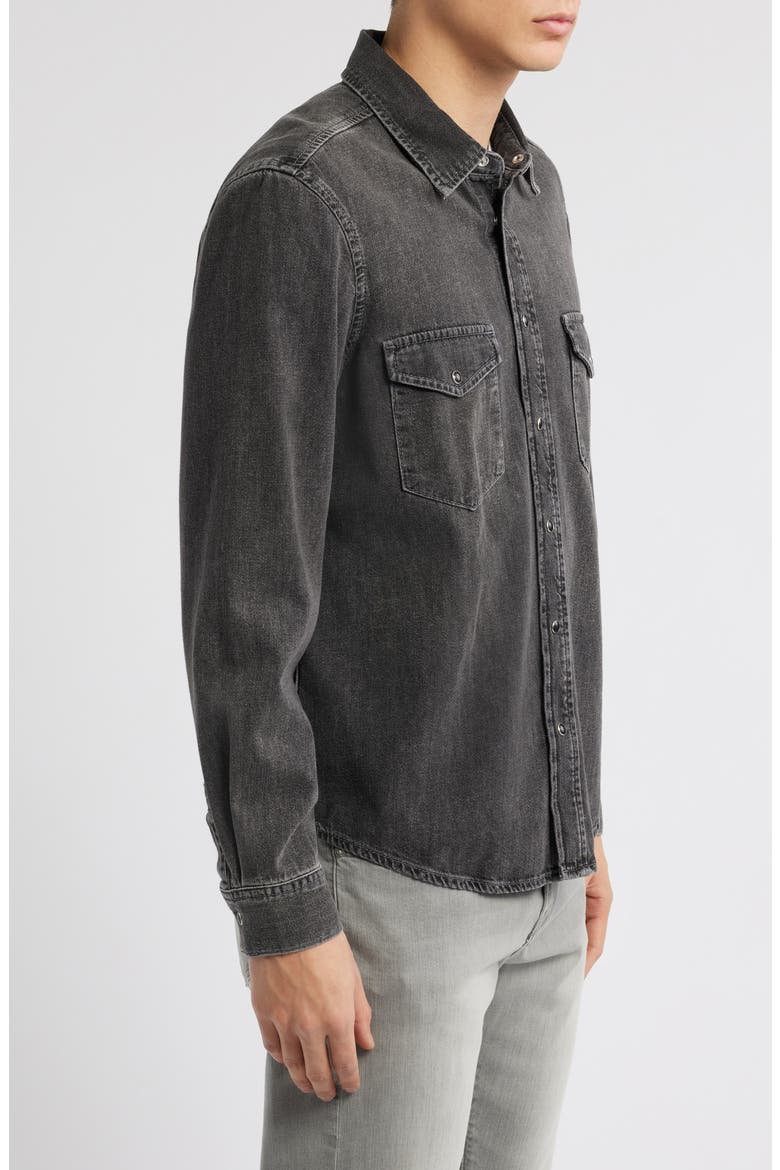 Modern Western Snap-Up Shirt, Alternate, color, ANGEL