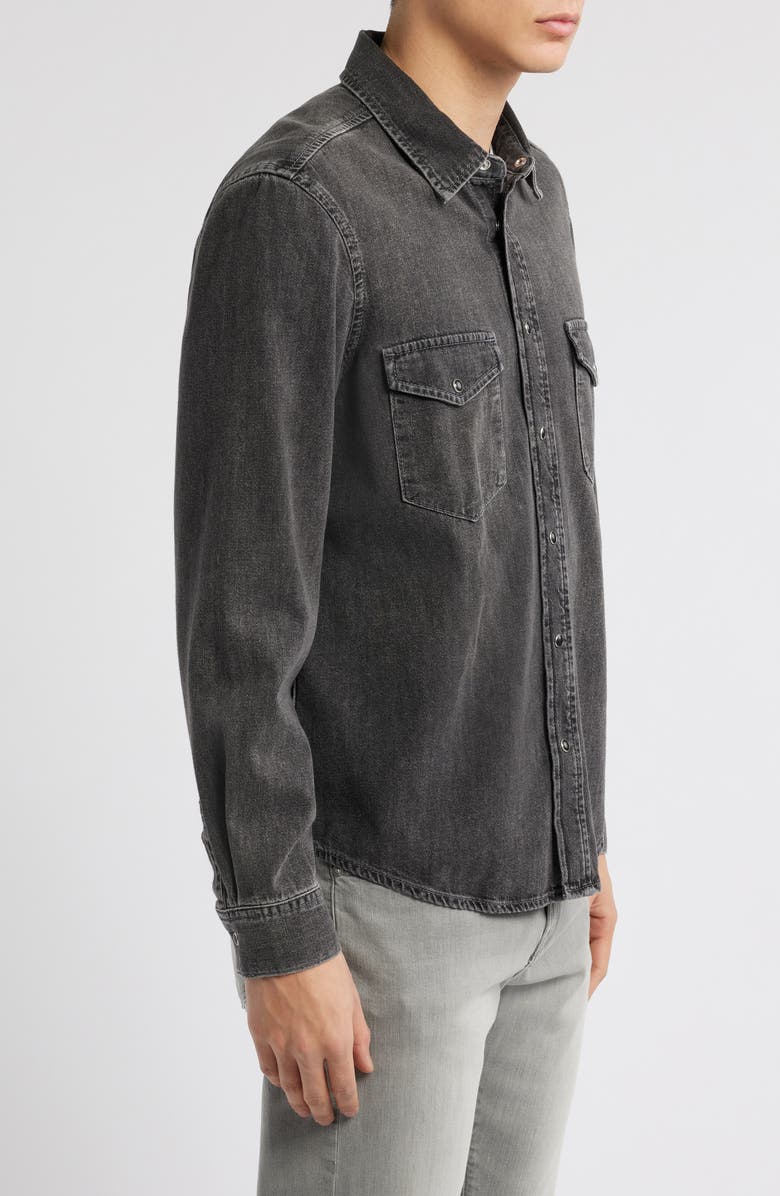 FRAME Modern Western Snap-Up Shirt, Alternate, color, 