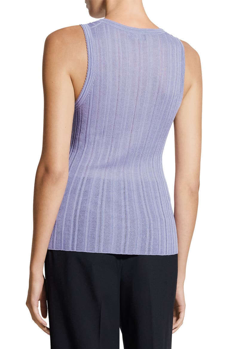 Pointelle Knit Tank, Alternate, color, LAVENDER GLOW - 2O2
