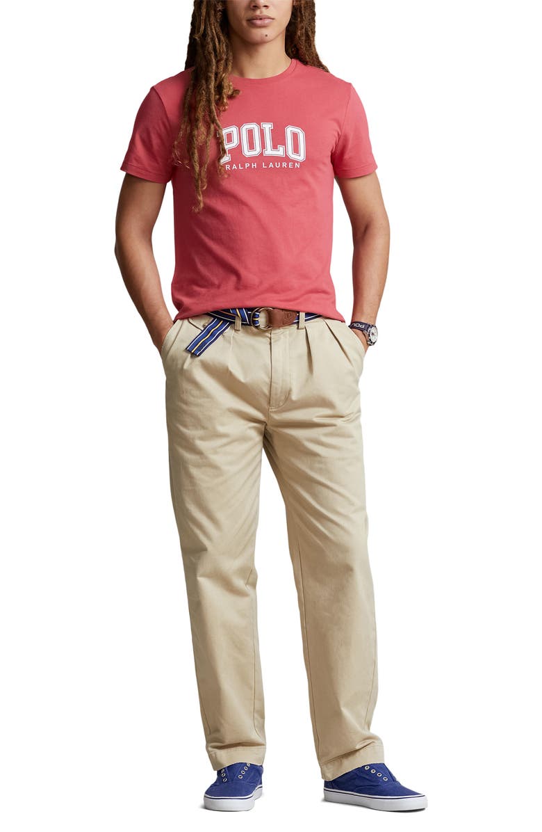 Polo Ralph Lauren Cotton Jersey Graphic T-Shirt, Alternate, color, Nantucket Red