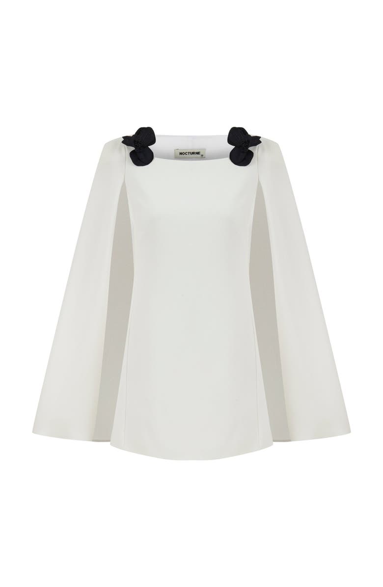 Nocturne Cape Sleeve Mini Dress, Alternate, color,