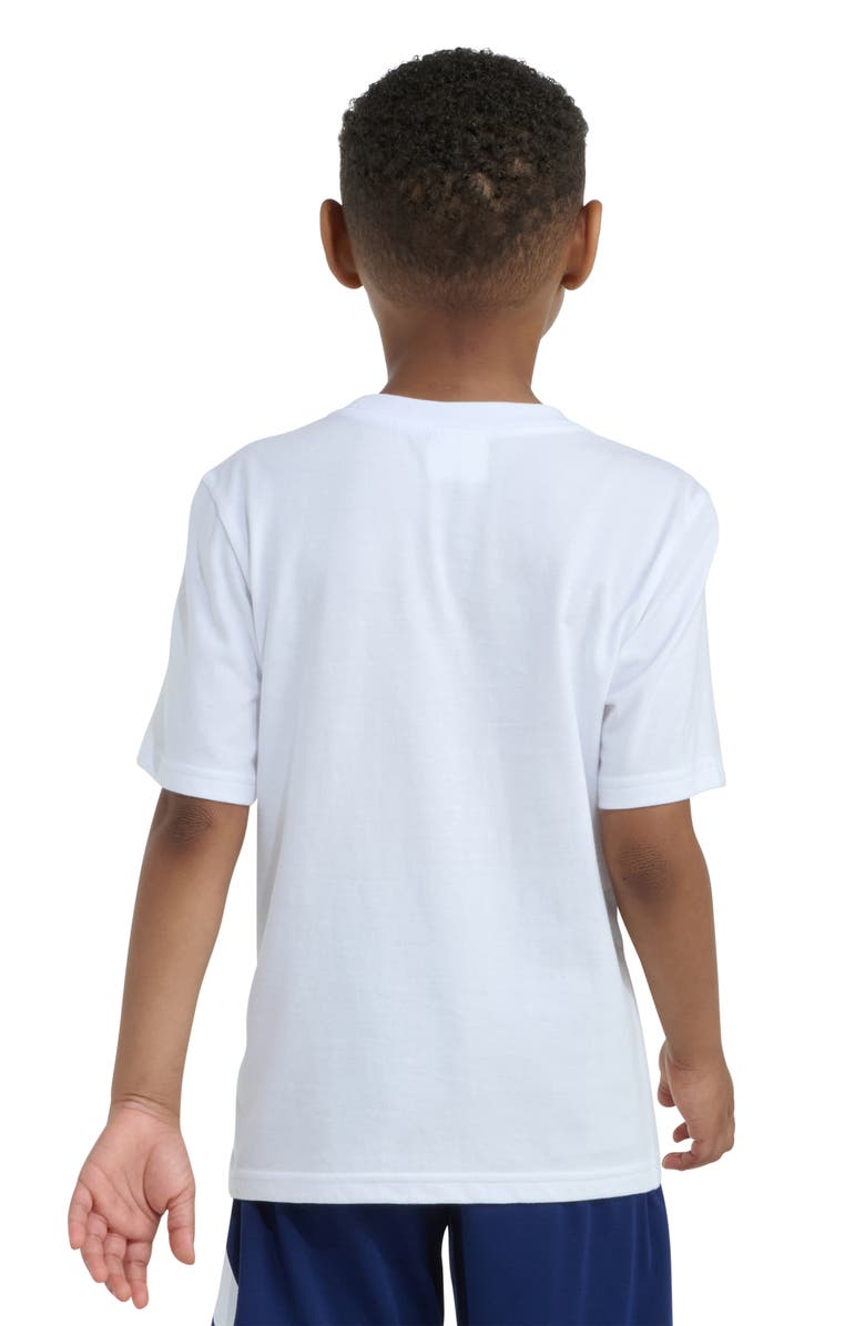 adidas Kids' Cotton Graphic T-Shirt, Alternate, color, White