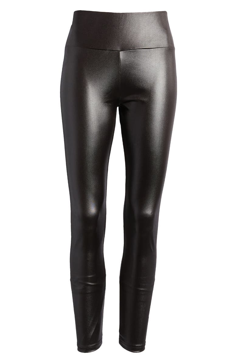 NIKKI LUND Women's Penelope Faux Leather Leggings, Alternate, color,
