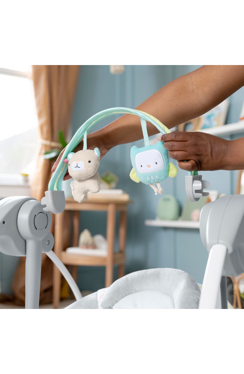 INGENUITY Comfort 2 Go Compact Portable Baby Swing, Alternate, color, Grey