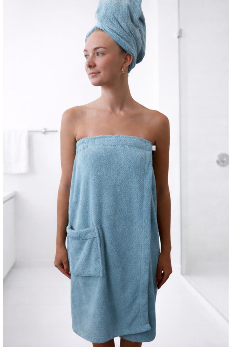 Beauty Spa Wrap, Alternate, color, PEBBLE