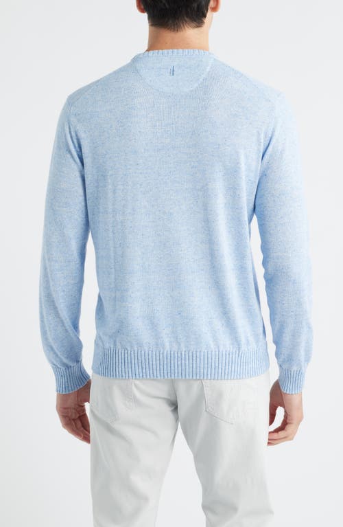 Johnnie-o Albus Neppy Crewneck Sweater In Animal Print