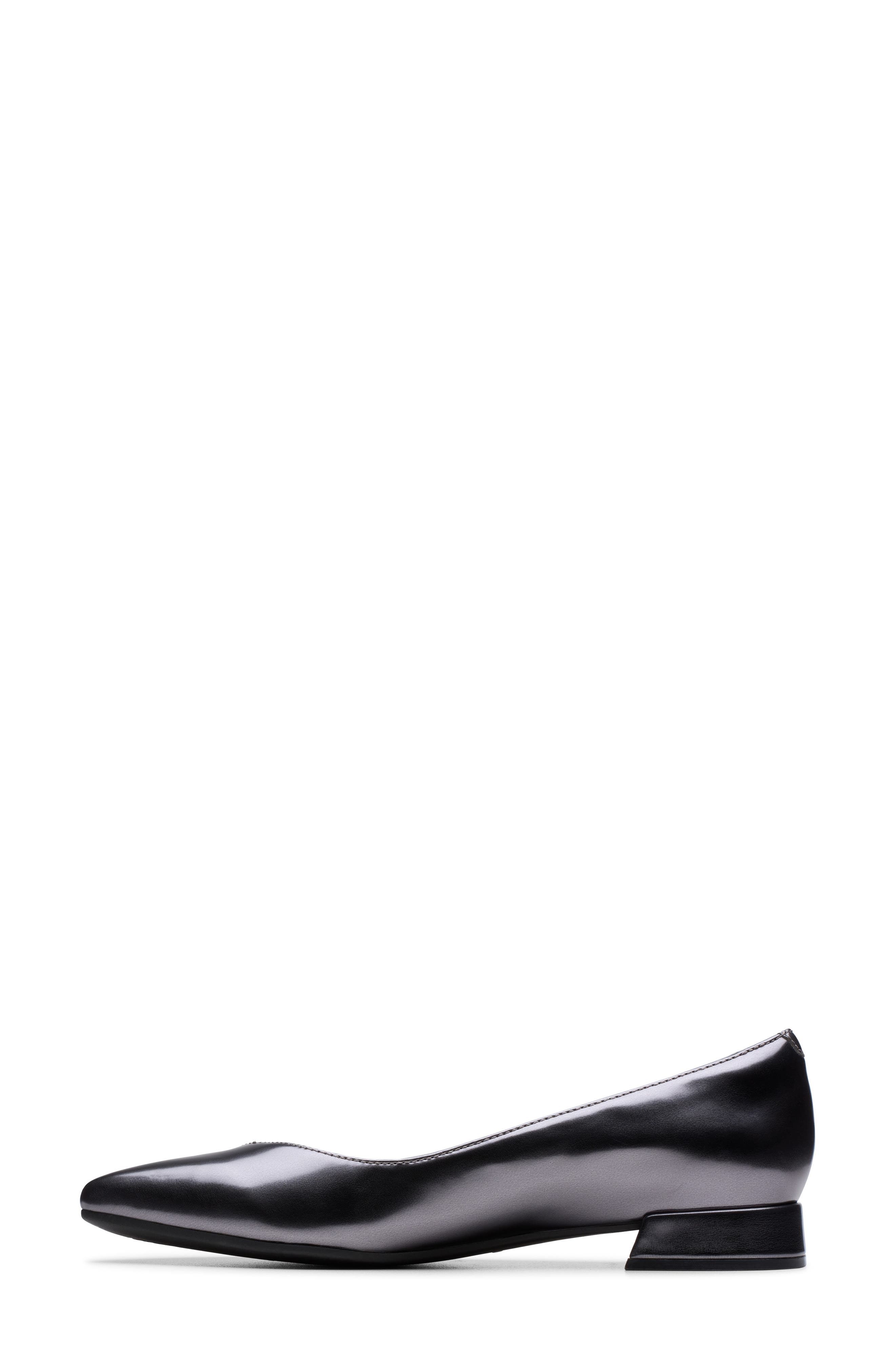 Natalyn Wish Pointed Toe Flat, Alternate, color, DARK PEWTER METALLIC