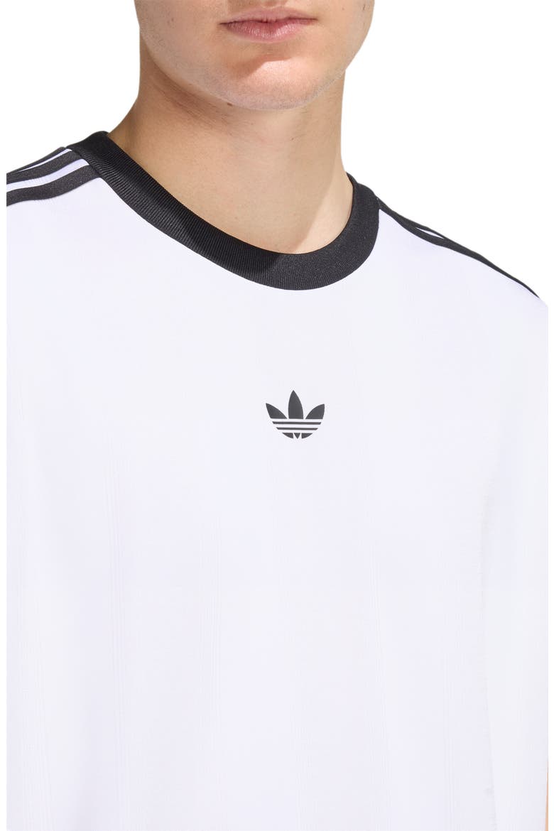 Adicolor Recycled Polyester Jacquard Jersey, Alternate, color, WHITE