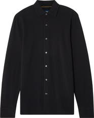 Robert Talbott Foster Long Sleeve Knit Shirt