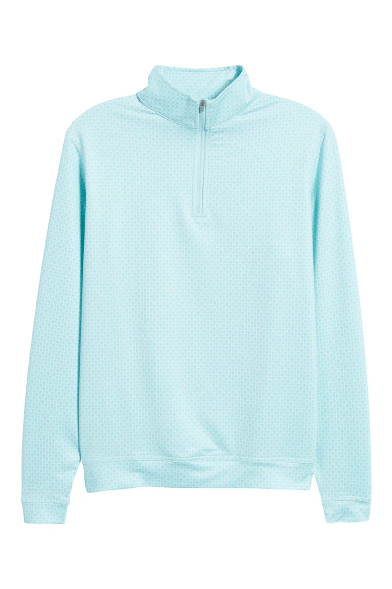 Perth Pina Skullada Performance Pullover, Alternate, color, CELESTE