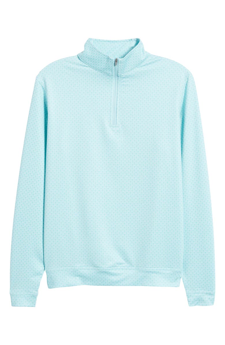Peter Millar Perth Pina Skullada Performance Pullover, Alternate, color, Celeste