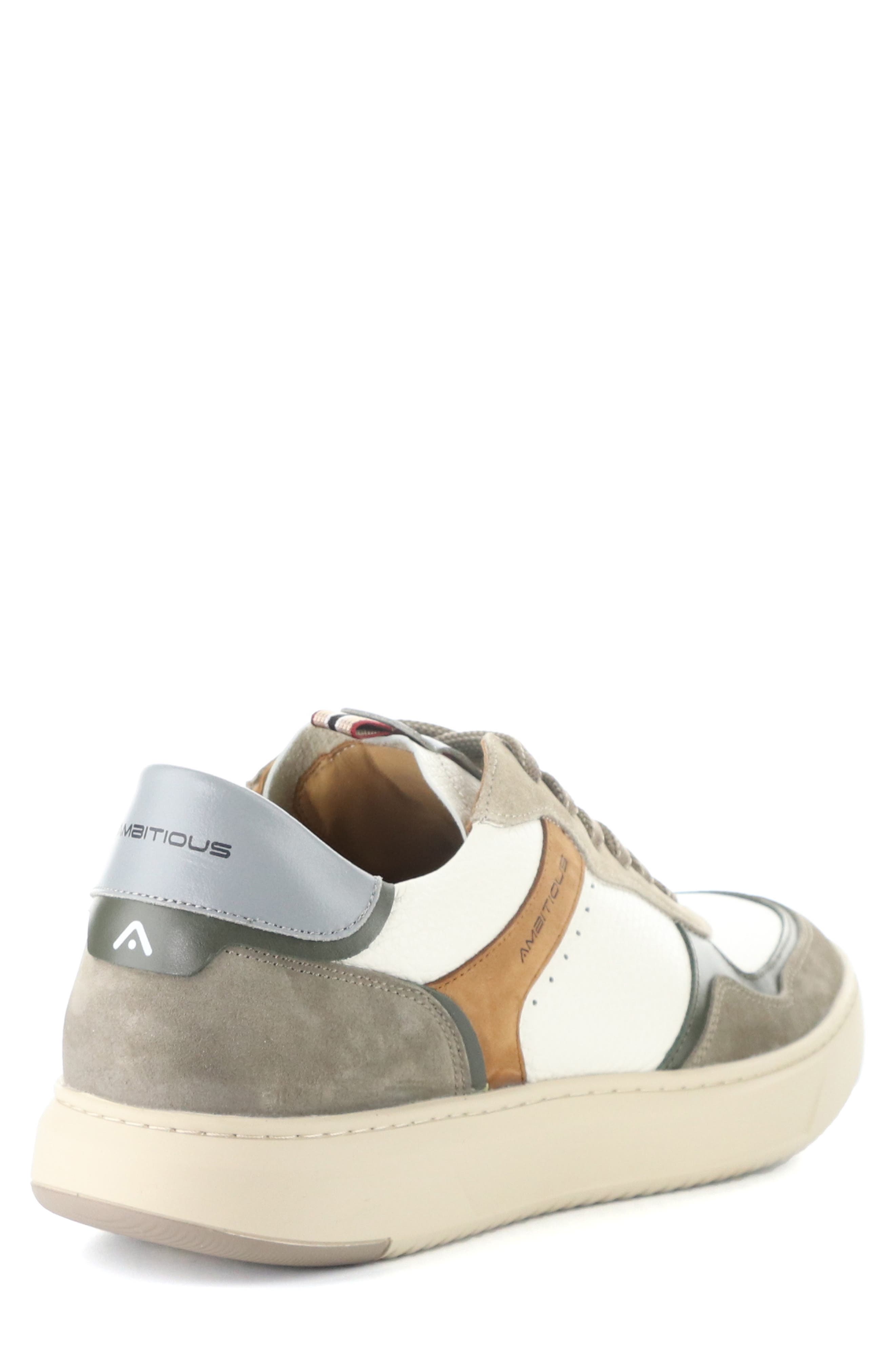 Ambitious Leather Low Top Sneaker, Alternate, color, 