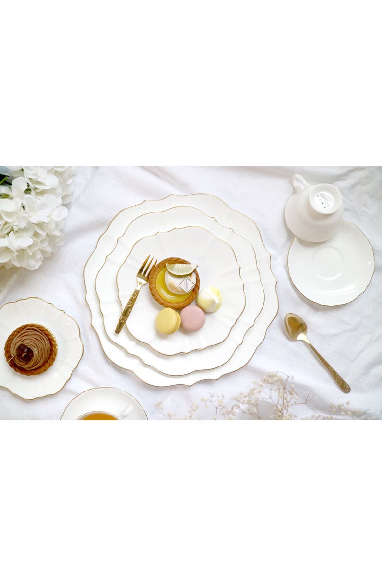 Twig New York Amelie Bread & Butter Plate, Alternate, color, Brushed Gold