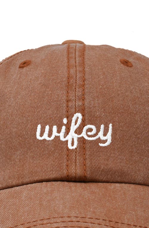 DALIX DALIX WIFEY EMBROIDERED EVERYDAY CAP