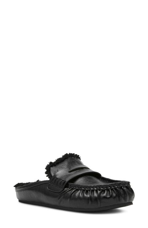 Peluma Faux Fur Lined Mule